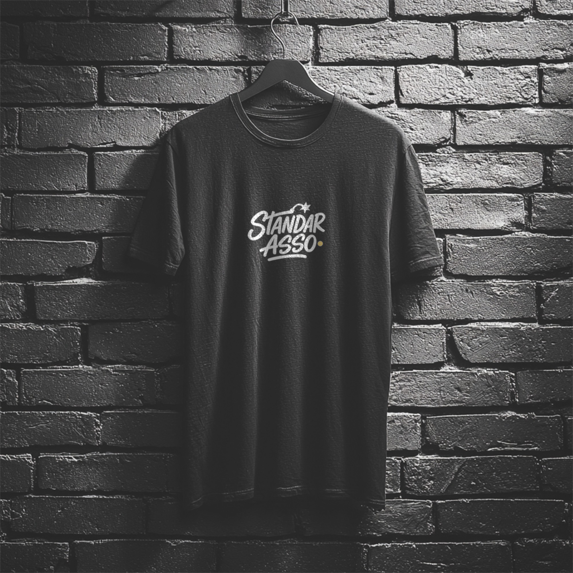 Στάνταρ Άσσο - Μαύρο T-Shirt