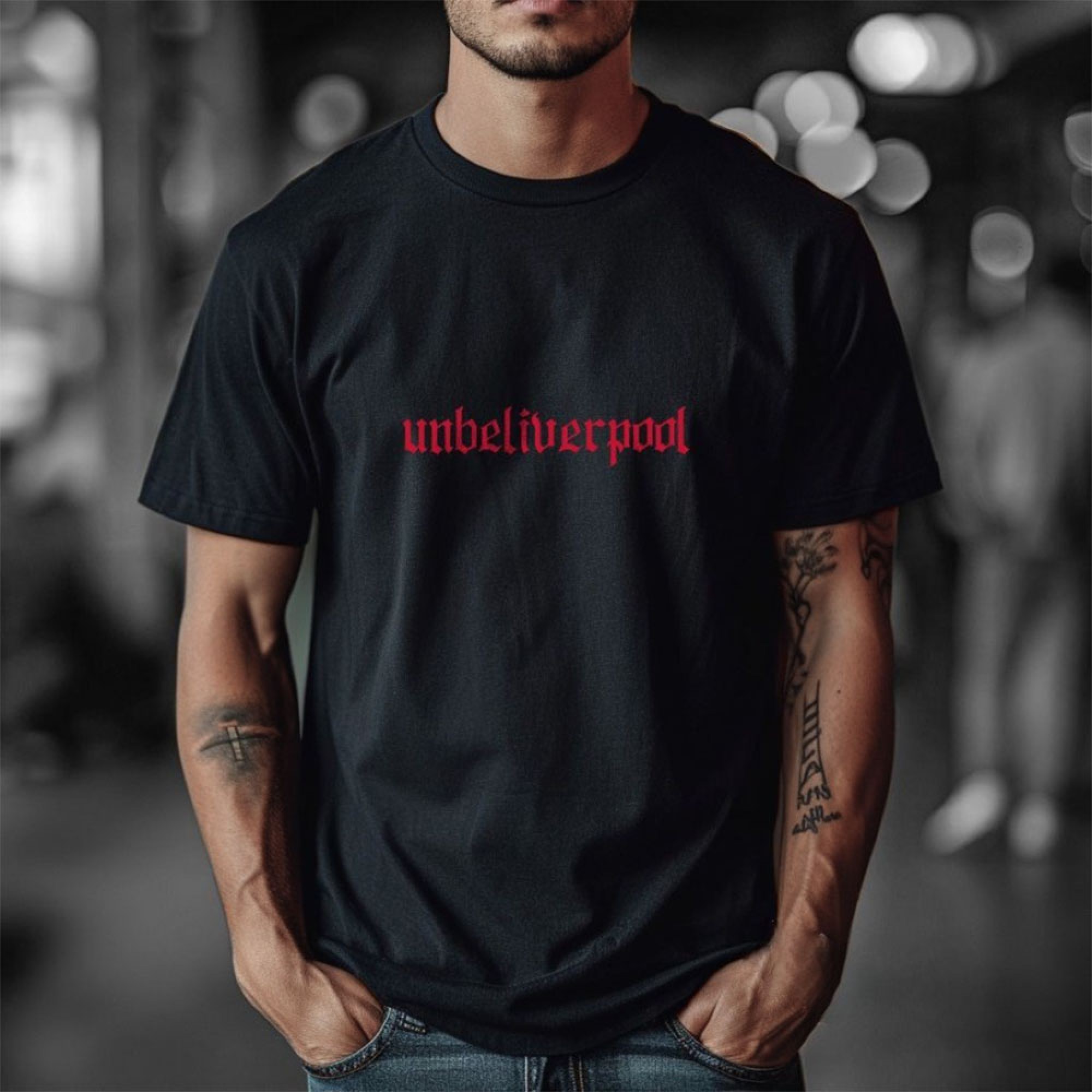 Unbeliverpool - Black tee